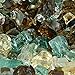 Irish Roast - Fire Glass Blend for Indoor and Outdoor Fire Pits or Fireplaces | 10 Pounds | 1/2 Inch, Reflective
