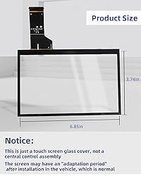 6.5" Touch Screen Digitizer Multimedia Navigation