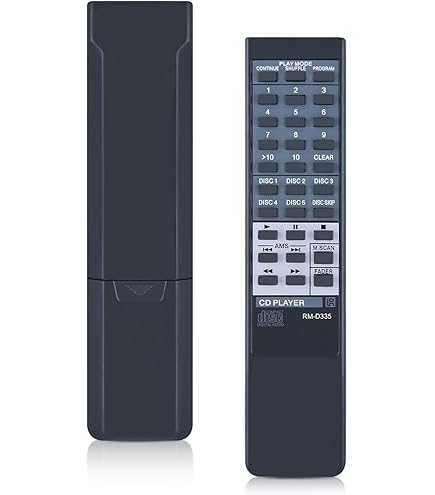 Dtirszxy Replacement New Remote Control For For Sony CDP-CX300 CDP-CX333ES CDP-CX555ES CDP-302 303 552 553 555 X33 X55 CDPCX355 CDP-CX355 CDP-CX335 Compact Disc Player