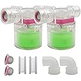 Transparency Water Float Valve, Water Level Control Water Tank Traditional Float Valve Upgrade (3/4“ Side)