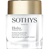 SOTHYS Hydrating Velvet Youth Cream | Face Moisturizer with Hyaluronic Acid for Youthful Plumpness | Normal to Dry Skin