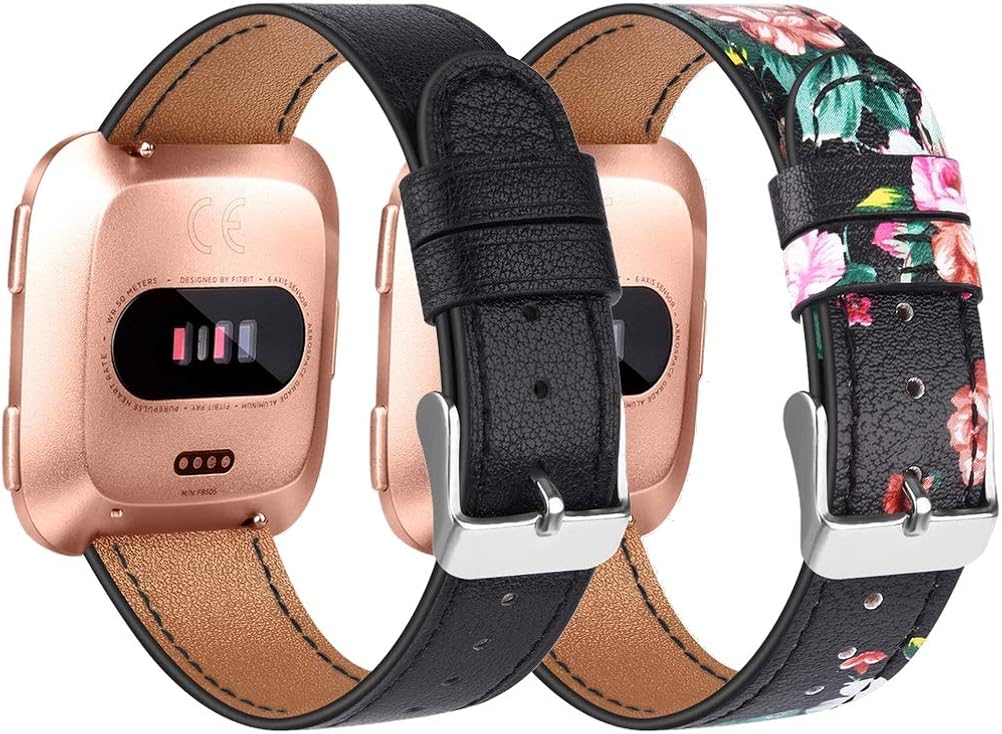 Simpleas Correa de Reloj Compatible con Fitbit Versa, Correas ...