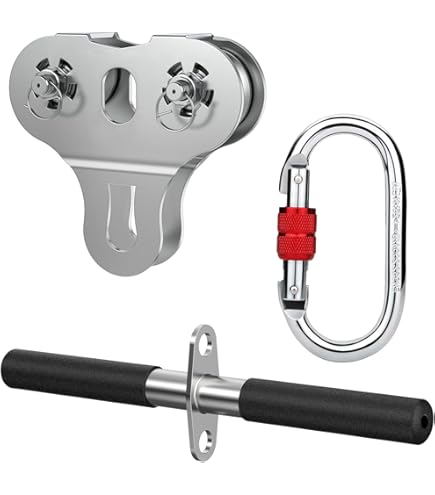 Amazon.com: Petzl, Tandem Speed, Double Pulley for Rope and Cable