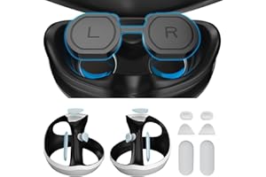 KingSpec PS VR2 Lens Protector & Controller Non-Slip Silicone Pad, PSVR2 Accessories for Sense Controller and Headset, Easy to Install, and Comfortable to Use.