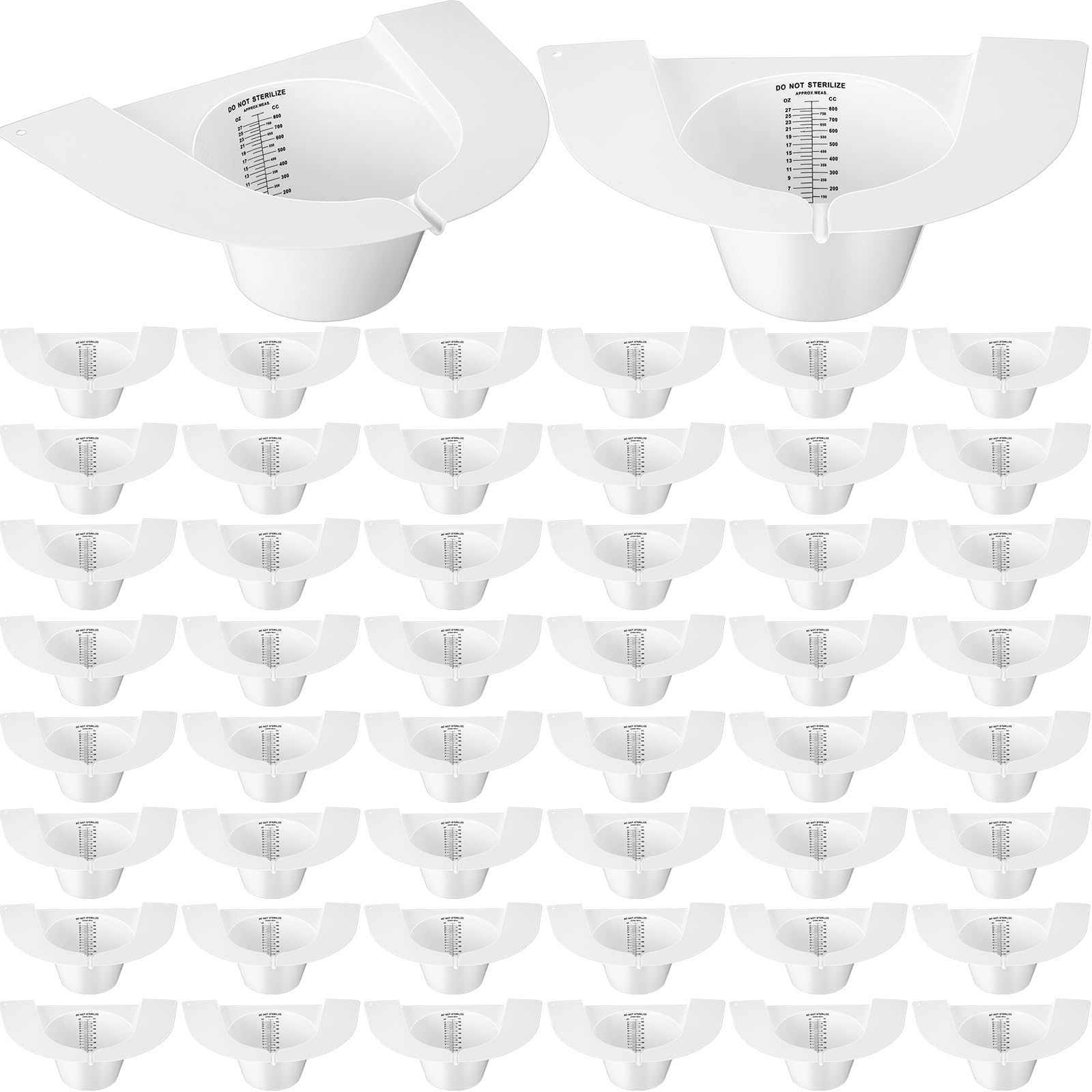 TrelaCo 50 Pcs Urine Hats for Toilets Stool Sample