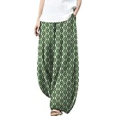domirica Culottes Pants for Women Floral Print Graphic Regular Fit Wide Leg Casual 2025 Fashion Spring Comfy Yoga Capri Pants