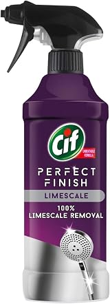 Cif Perfect Finish Limescale Cleaner Spray 435 ml - 100% Limescale Removal