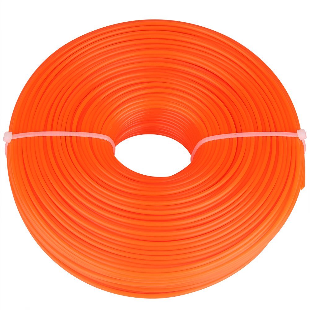 Replacement Grass Trimmer Line Spool, 2.4mm Trimmer Line Nylon Cord Wire Round String Petrol Grass Trimmer(120M)