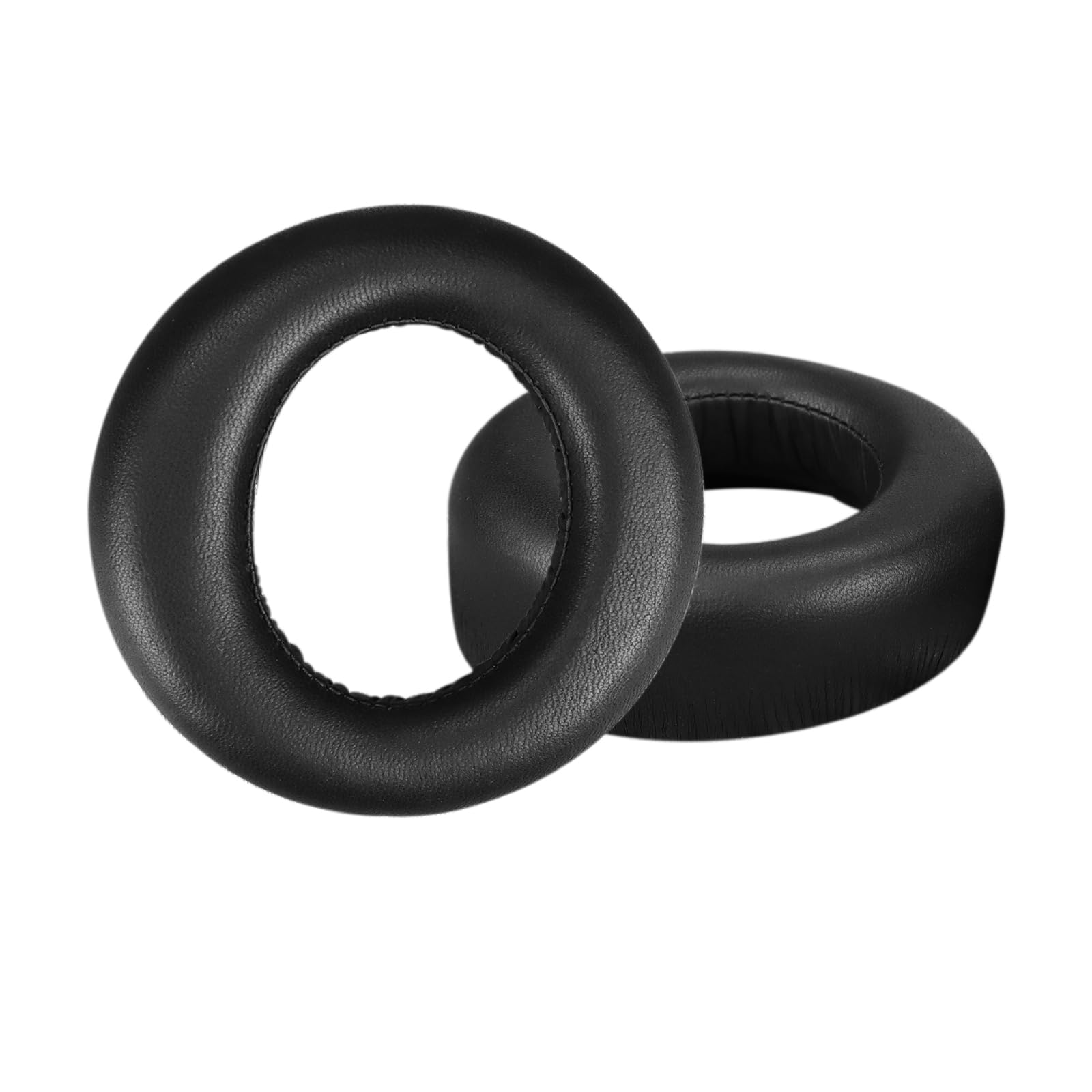 SINOWO Replacement Earpads for Sony PlayStation 5 Pulse PS5 3D Wireless Headset,Ear Pads Cushions with Noise Isolation Memory Foam,Sheepskin-Black