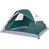 JELUCAMP 1/2/4/6 Person Dome Tents for Camping Lightweight Backpacking Tent | Portable Small Easy Set Up Outdoor Waterproof Camping Hiking Tent for Adults