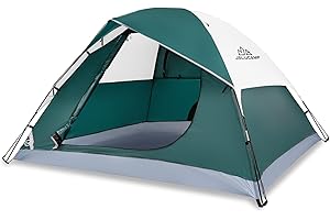 JELUCAMP 1/2/4/5/6 Person Dome Tents for Camping, Lightweight Portable Backpacking Tent, Small Easy Set Up Outdoor Waterproof Camping Hiking Tent for Adults
