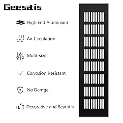 Geesatis 10 x 3 inch / 250 x 80 mm Rectangle Shape