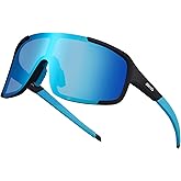 Jefoo Cycling Sunglasses for Women Men UV Protection Running Baseball MTB Biking Shades Sports Glasses