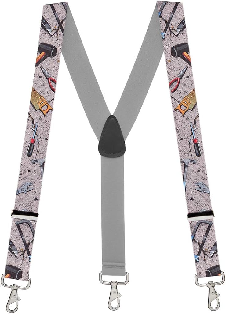 SuspenderStore Men's 1.5 Inch Trigger Snap Suspenders Amazon.co.uk
