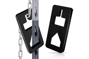 TNCZHYLX T Post Puller Plate Heavy-Duty Steel Quick (Black)