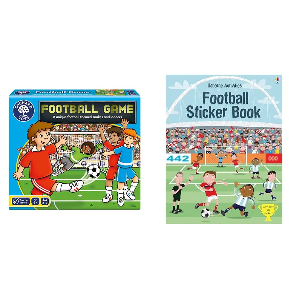 Orchard Toys Football Game & Sticker Book (Ages 5+) (Board Game)