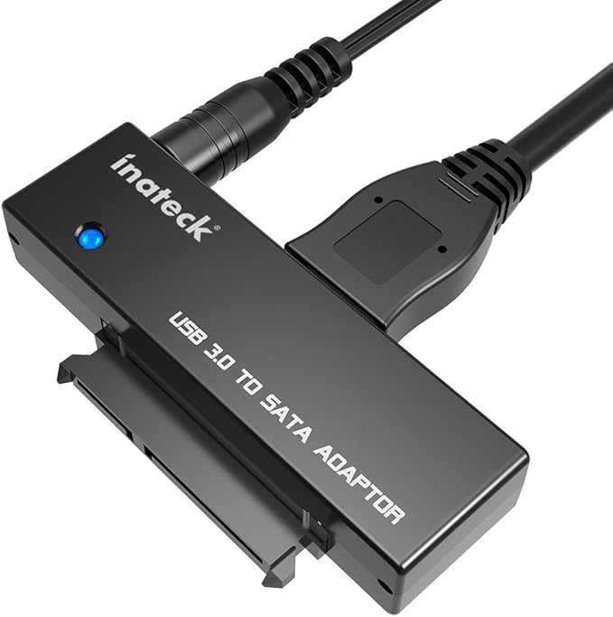 Inateck USB 3.0 to SATA III Hard Drive Adapter Converter for 2.5/3.5
