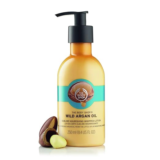 The Body Shop Lotion, Argan, 8.4 Ounce (Packaging May Vary