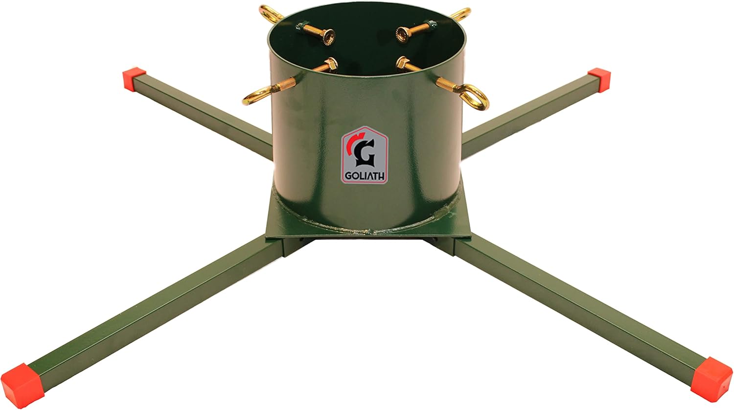 Tree Stands - Goliath welded steel Christmas Tree Stand for Live Trees 8 to 16 Foot