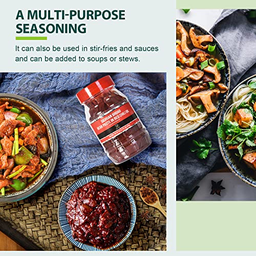 Soeos Sichuan Broad Bean Paste with Chili Oil 28.22oz (800g), Hongyou