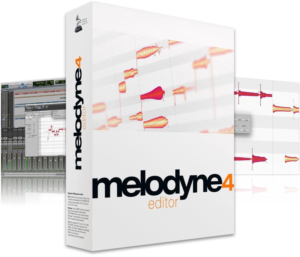 Celemony Melodyne 4 editor