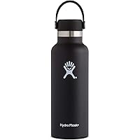 Hydro Flask Water Bottle | Stainless Steel & Vacuum Insulated | Standard Mouth with Leak Proof Flex Cap| Multiple Sizes & Colors