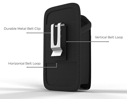 Agoz Carrying Holster for CAT S40, S41, S42, S48c, S50, S52, S60