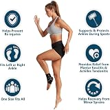 BESKEY Ankle Support Brace Adjustable Breathable Nylon Material One Size view 3