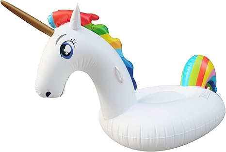 inflatable ride on unicorn