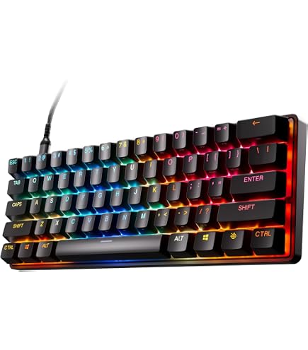 SteelSeries Apex Pro Mini teclado gaming HyperMagnetic – o teclado