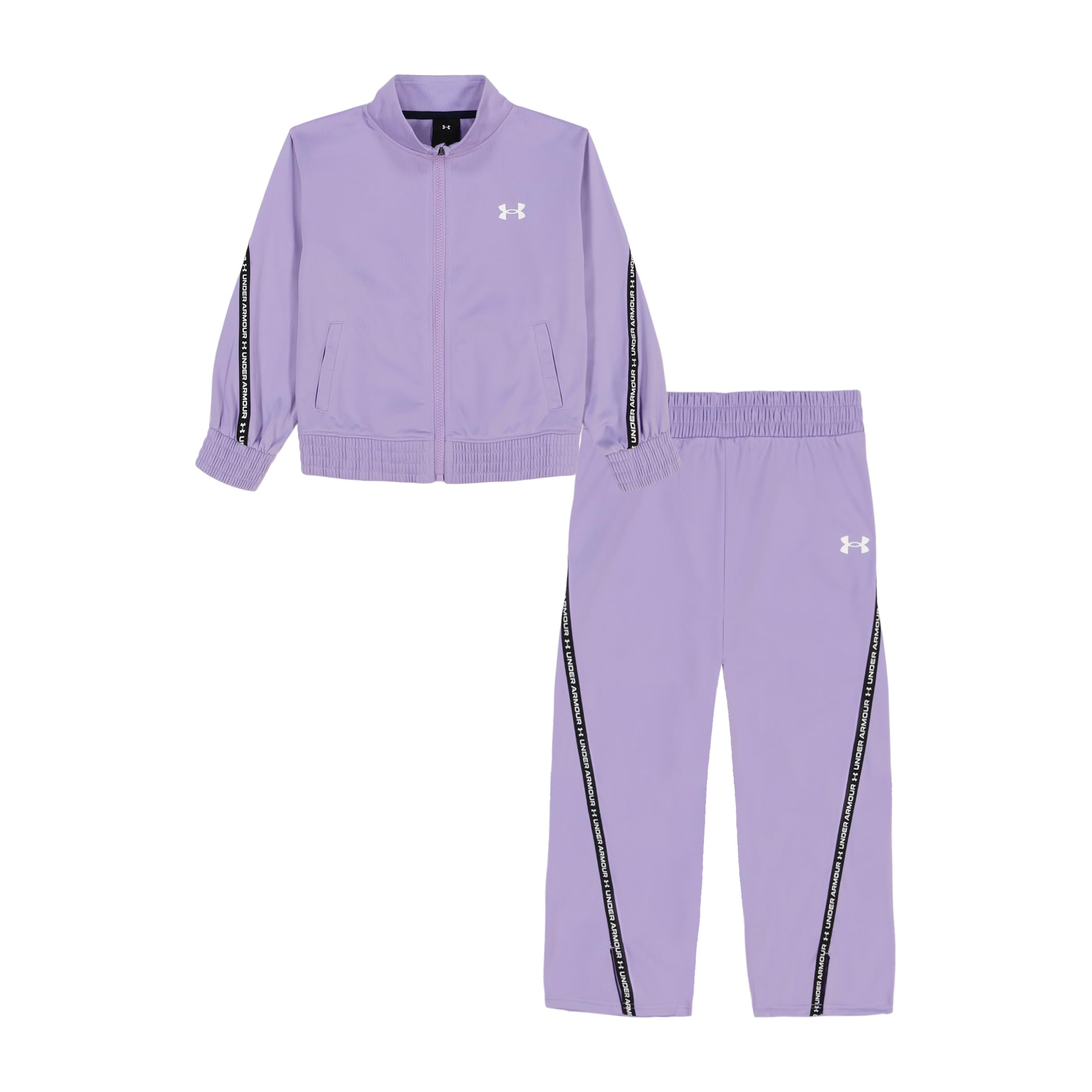 Under Armour Little Girls' UA Rival Taping Track Pants Set Image