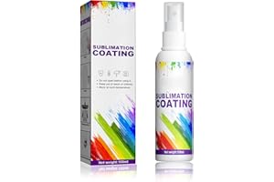 100ml Sublimation-Coating Spray Perfect for Brighter More Vibrant Colors Effect Fits on Fabric Wood Spray for Cotton T-shirts