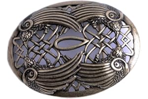 LANGHONG Norse Viking Brooch For Men Turtle Brooch Talisman Jewelry, Gift For Men