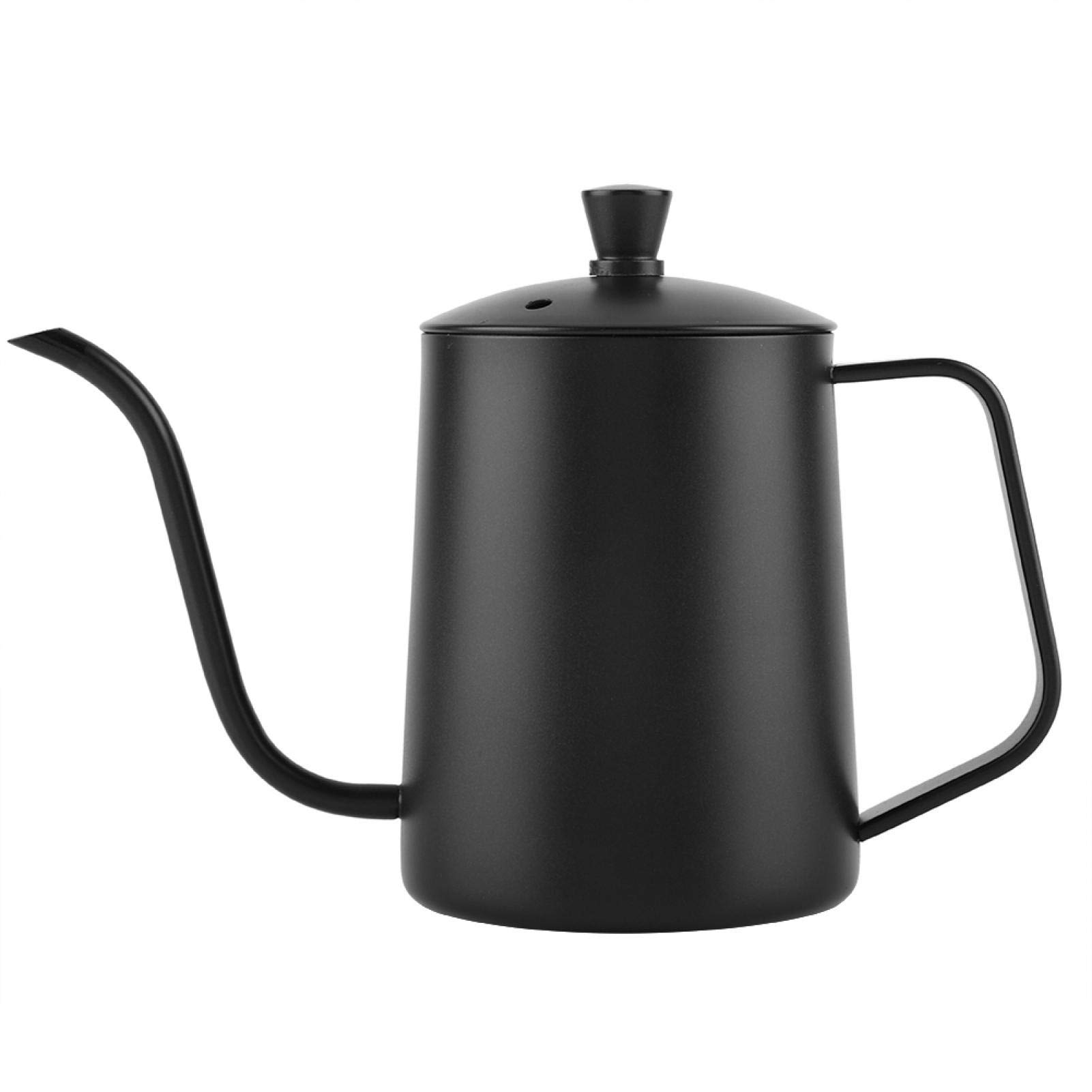 Coffee Kettle,550ml Stainless Steel Long Gooseneck Coffee Pot Kettle with Lid for Home Kitchen Coffee Shop