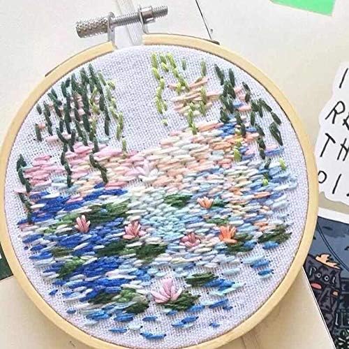Modern Flower Beginner Embroidery Kit 