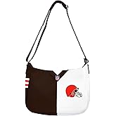 Littlearth NFL Cleveland Browns Pebble Split Hobo, Team Color, One Size