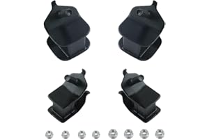 KIKITE Generator Anti Vibration Rubber Mount for 5500W 6500W 8750W 9500W Compatible with Champion Firman Predator Open-Frame Generators Shock-Absorbing Feet 4 Pcs (2 Big and 2 Small)