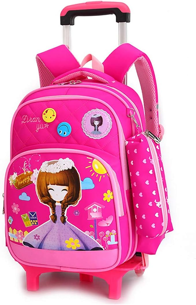 trolly school bag for girl