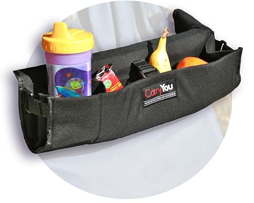 universal stroller snack tray attachment