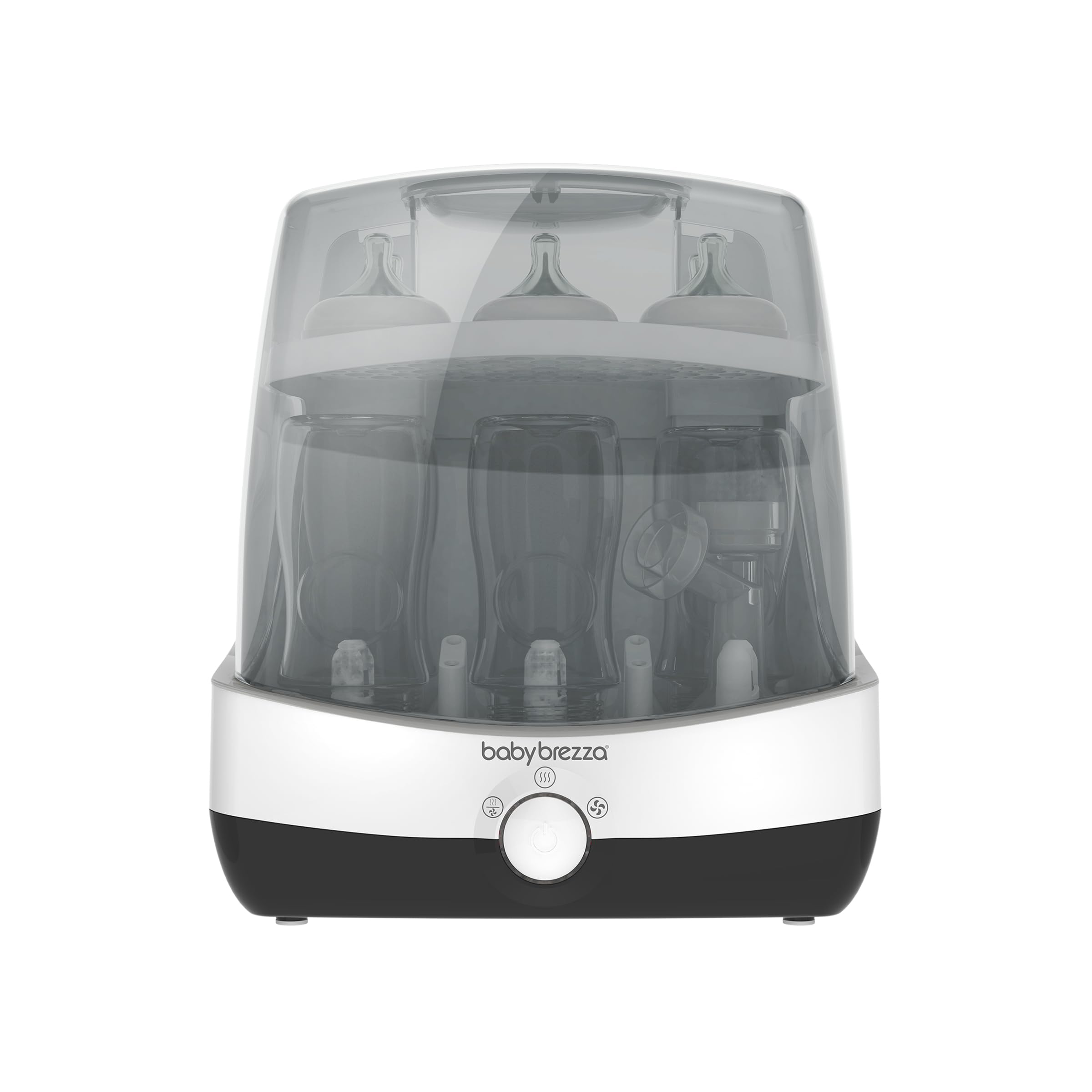 Photo 1 of Baby Brezza Superfast 10 Minute Baby Bottle Sterilizer + Dryer - 75% Faster – Universal Electric Steam Sterilization for All Bottles, Pacifiers + Breast Pump Parts