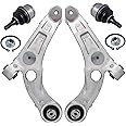 AUQDD 4Pc Suspension Kits Front Lower Control Arm and Ball Joint Compatible With 2014-2018 Je-ep Cherokee (Replace # K643179 K643180 K500287 4668993AA 4668994AA 68224650AA)
