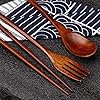 nuoshen-Wooden-Tableware3PCS-Japanese-Style-Wooden-Cutlery-Set-in-an-Oriental-Style-Pouch-with-1-x-Spoon-1-x-Fork-1-x-Chopsticks-with-Pouch-Sushi-Dinnerware-Tableware-for-Family-Travel nuoshen Wooden Tableware ,3PCS Japanese Style Wooden Cutlery Set in an Oriental Style Pouch with 1 x Spoon, 1 x Fork, 1…