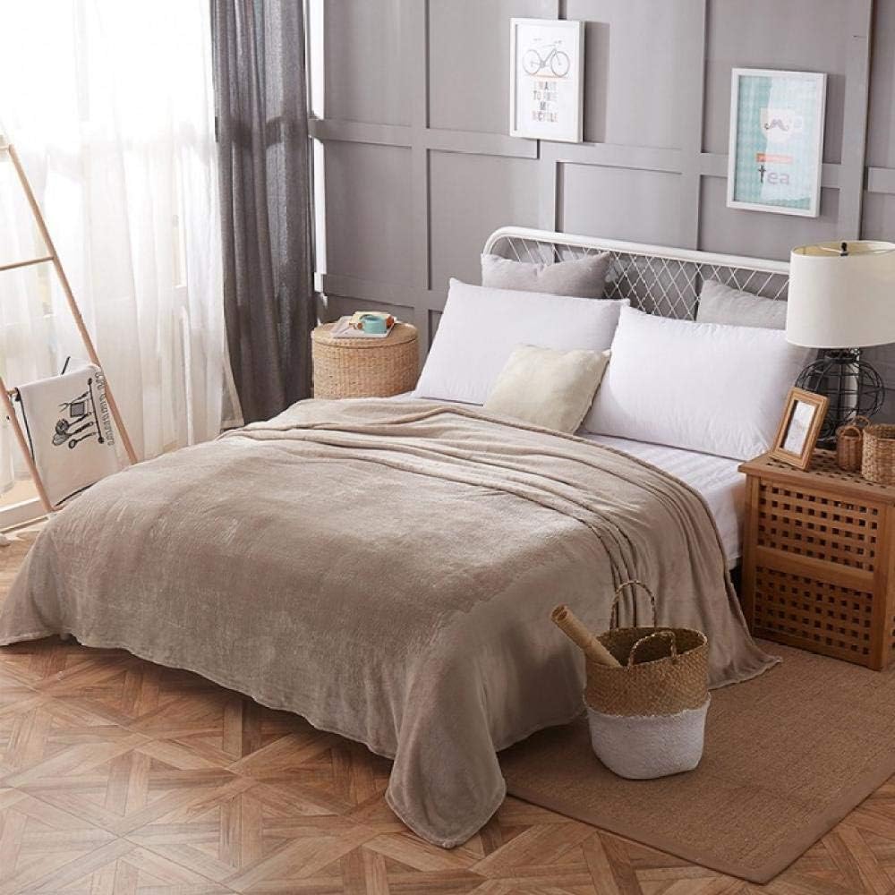 XUMINGLSJ Blanket Double/Twin Size Fleece Bed Blankets Warm Fluffy