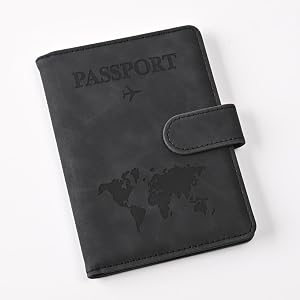Passport Holder for Travel Essentials, Passport Wallet Cover Case for Travel Must Haves Accessories,Passport Book Holders for