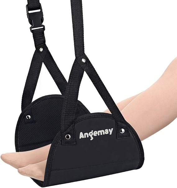 Airplane Footrest, Angemay Office Footrest Adjustable