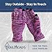 TrailHeads Women's Space Dye Touch Screen Knit Gloves - light purple