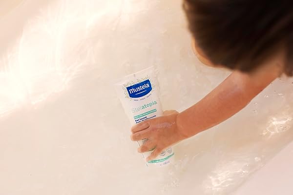 MUSTELA STELATOPIA ECZEMA-PRONE SKIN CLEANSING GEL – BABY FACE & BODY WASH WITH NATURAL AVOCADO & SUNFLOWER OIL – FRAGRANCE-FREE & TEAR FREE – 6.76 FL. OZ.