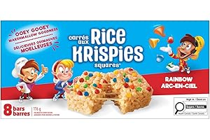 Rice Krispies Squares® Bars Rainbow, 176 g, 8 Bars