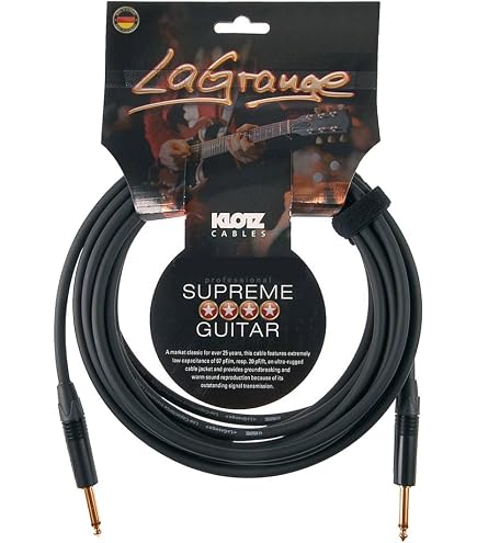 KLOTZ クロッツ LaGrange Series シールドケーブル (LAGPP0600 6mストレート/ストレート) Amazon.com: Klotz LAPP0600 LaGrange Instrument Cable, Straight to