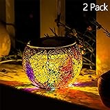 Solar Decoration Table Light- Solar Mosaic Glass